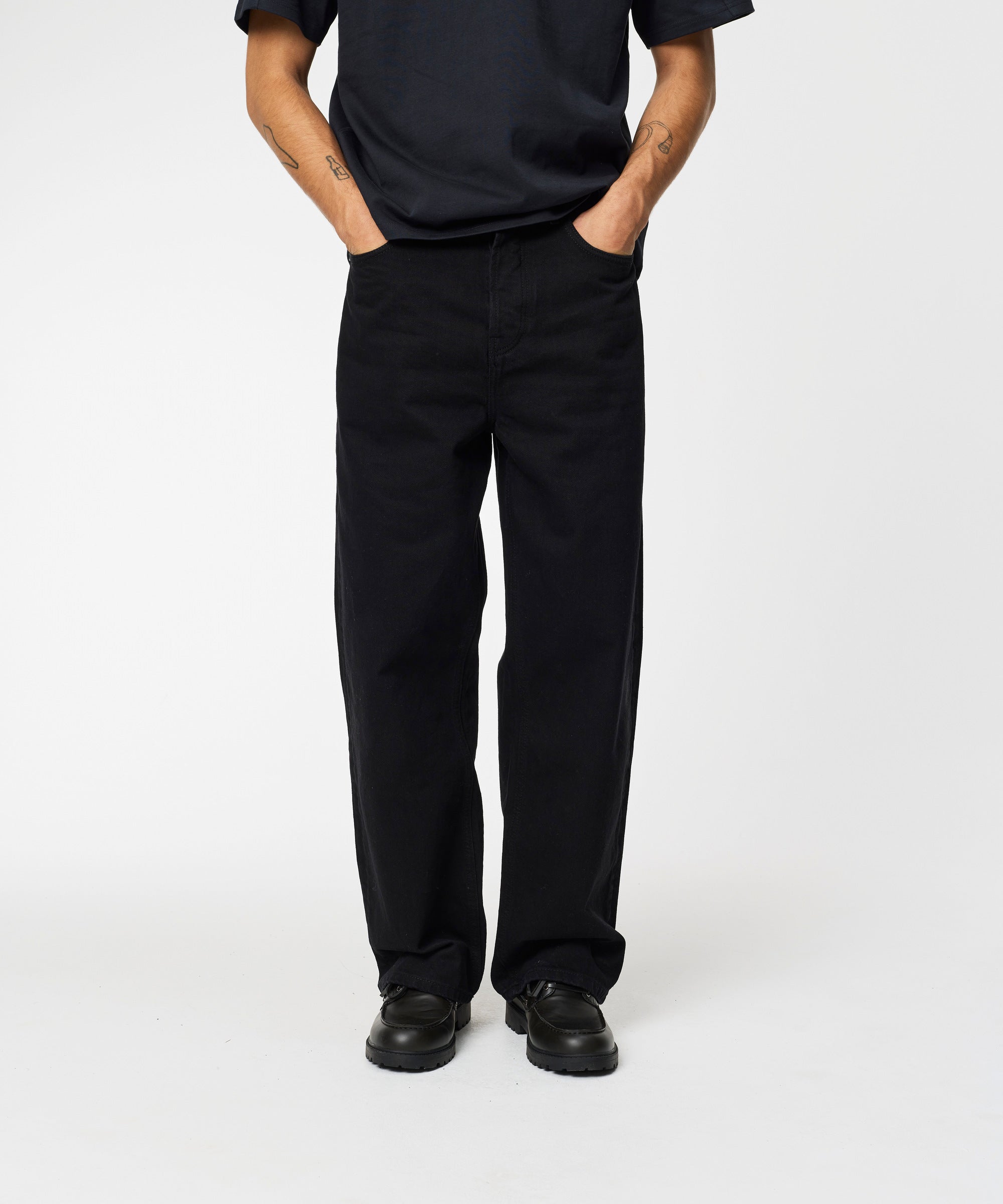 ARKK Apparel ARKK Straight Jeans | Faded Black Jeans